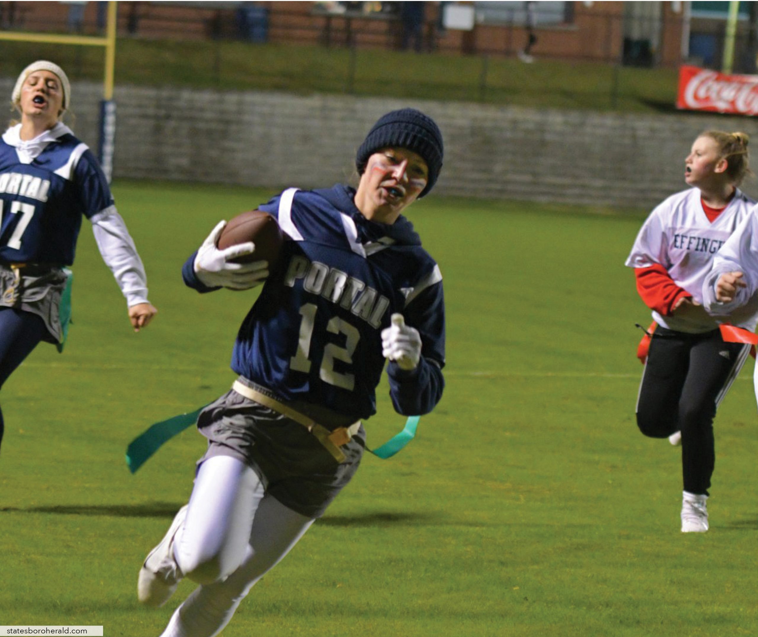 Girls Flag Football Putting Portal on the Map