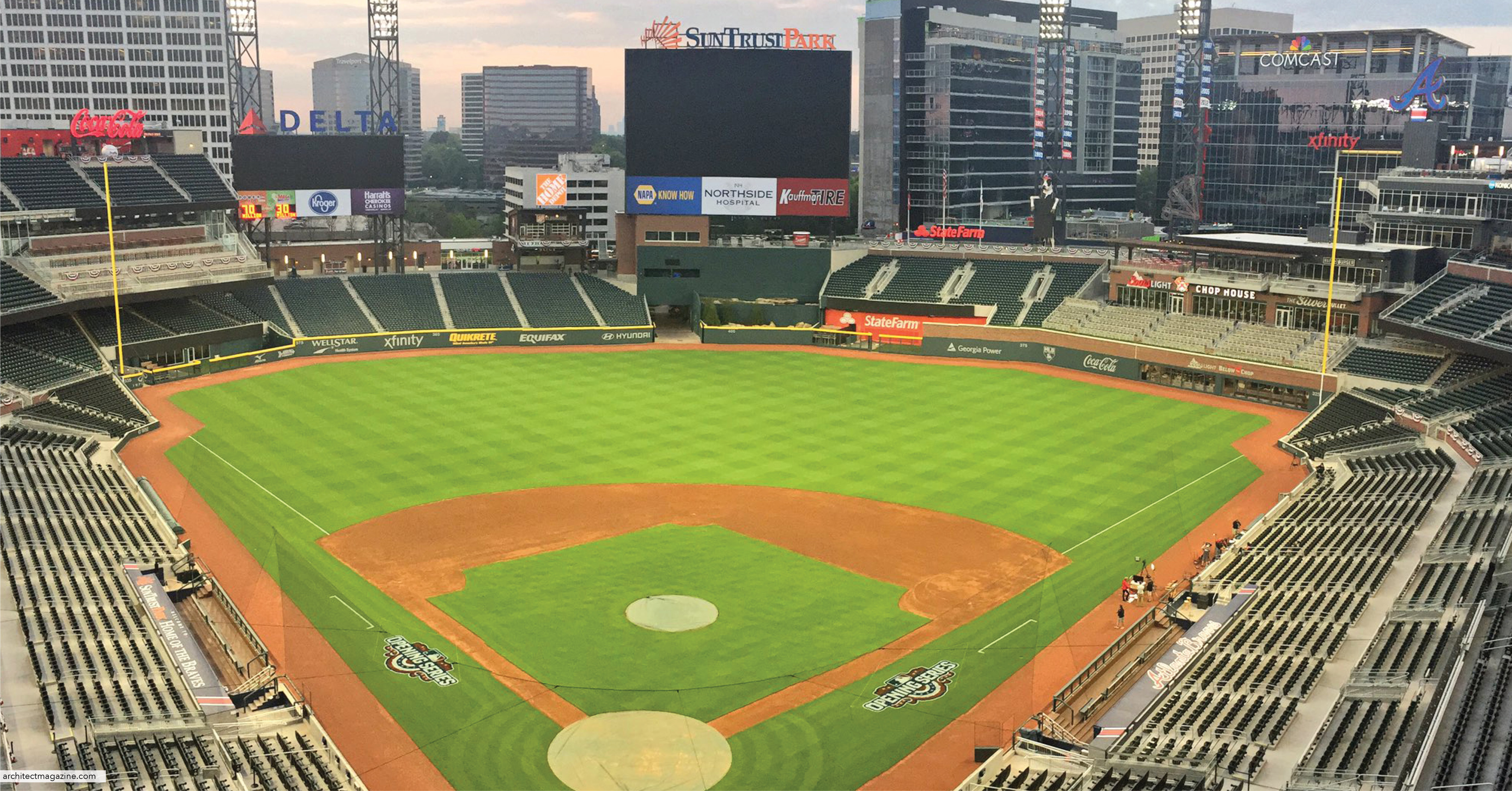 Atlanta Braves to host baseball championship series at Truist Park this week