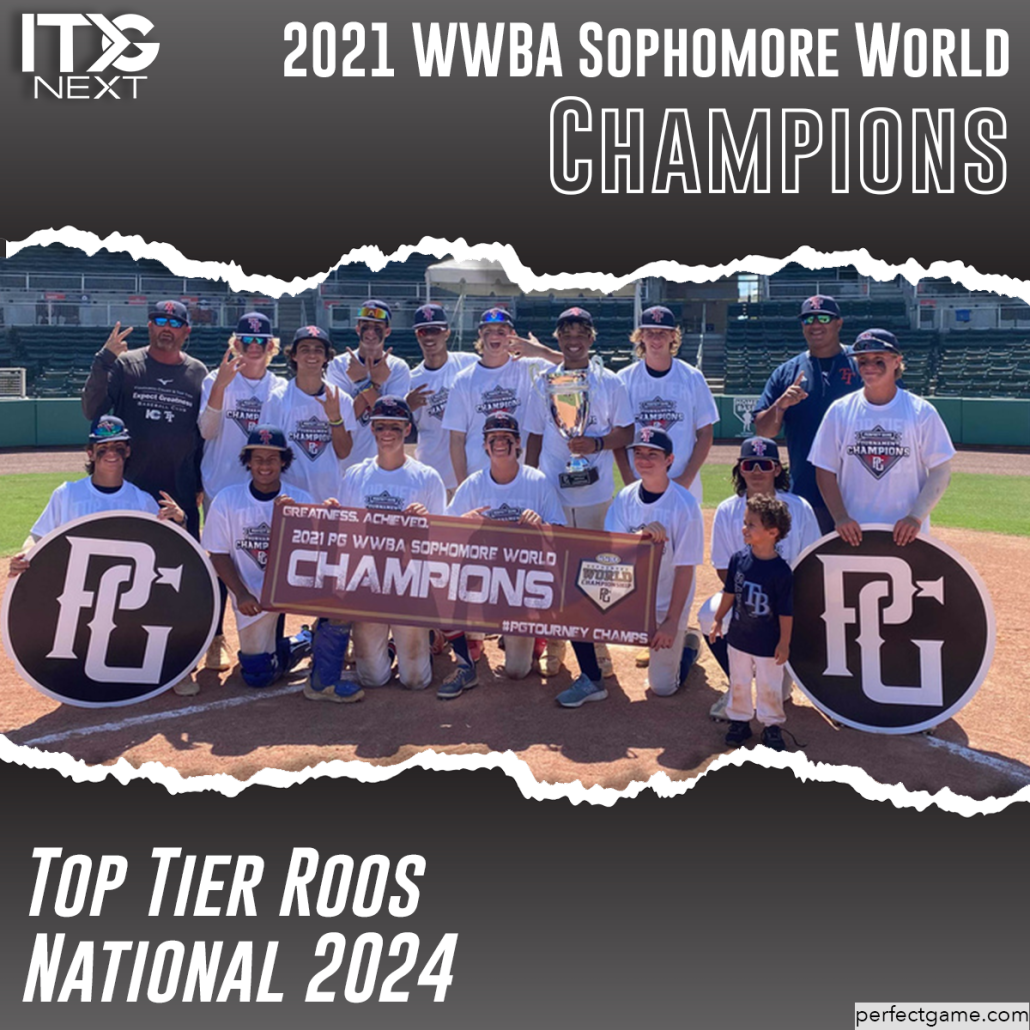 Top Tier Roos National 2024 Wins WWBA Sophomore World Championship