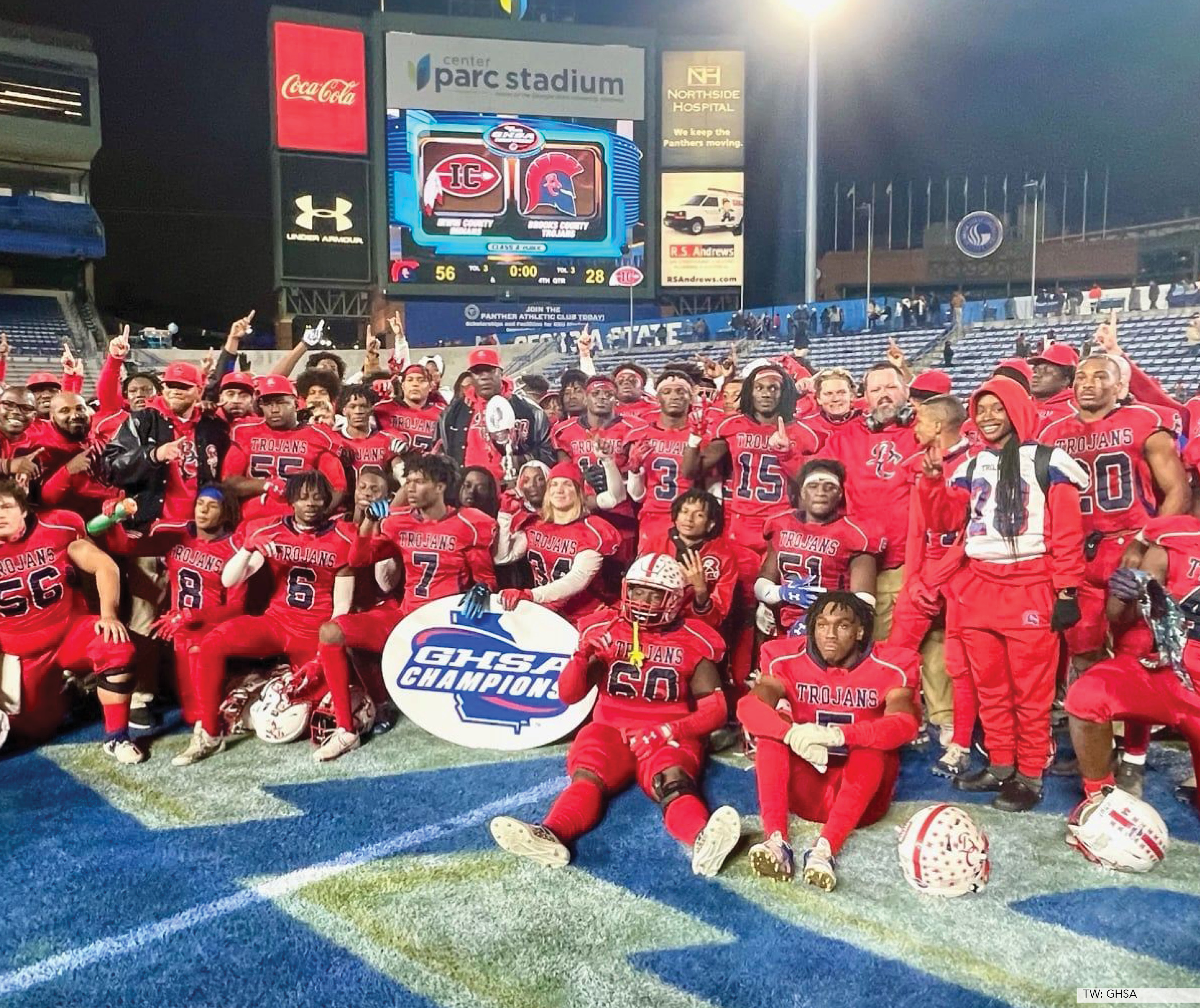 Congratulations to the 2012-2013 GHSA State Football Champions!