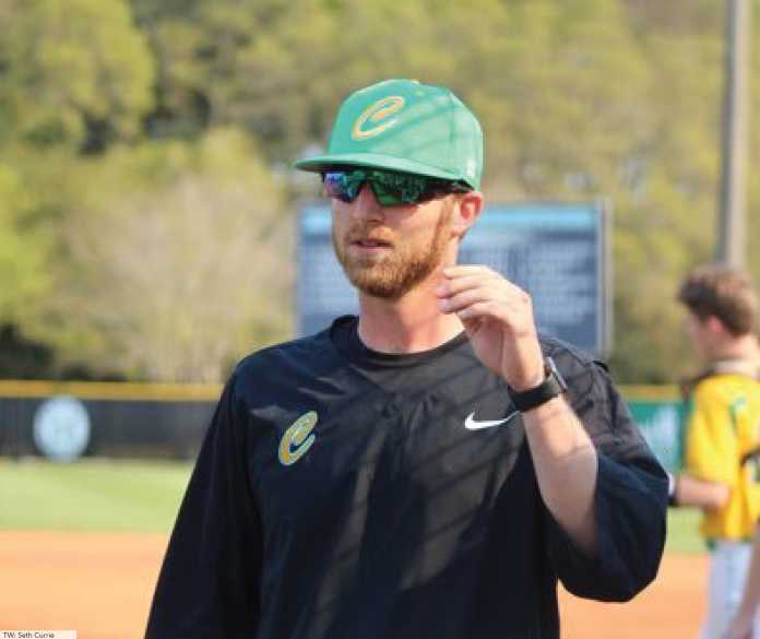 baseball coach Seth Currie