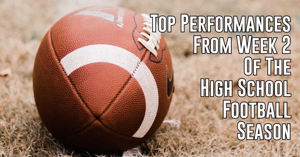 2022 Georgia High School Football Top Performances Week 2 Itg Next 