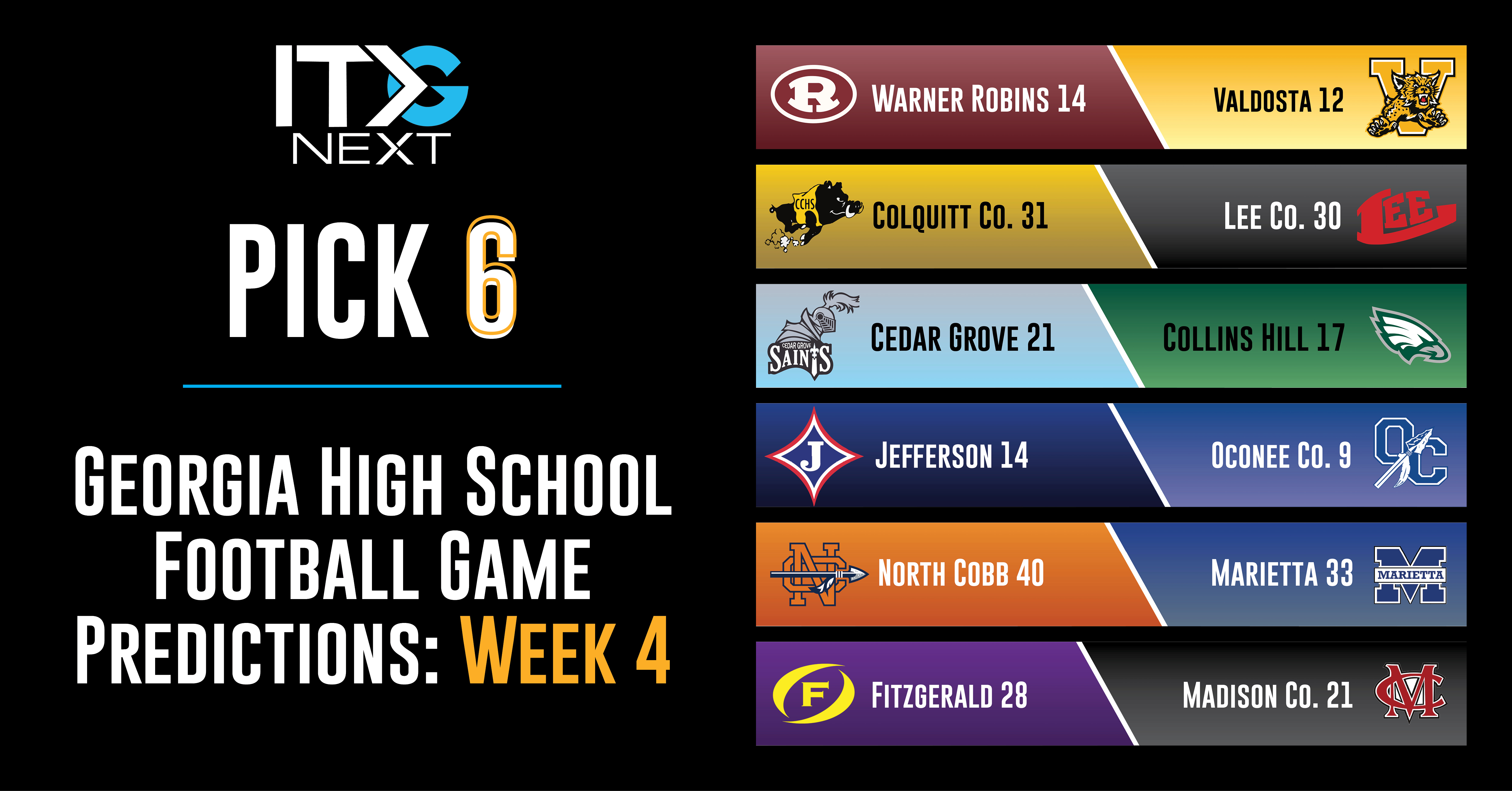 High School Football: Results: Picks and Predictions for Week 6 - 4th Down  Magazine