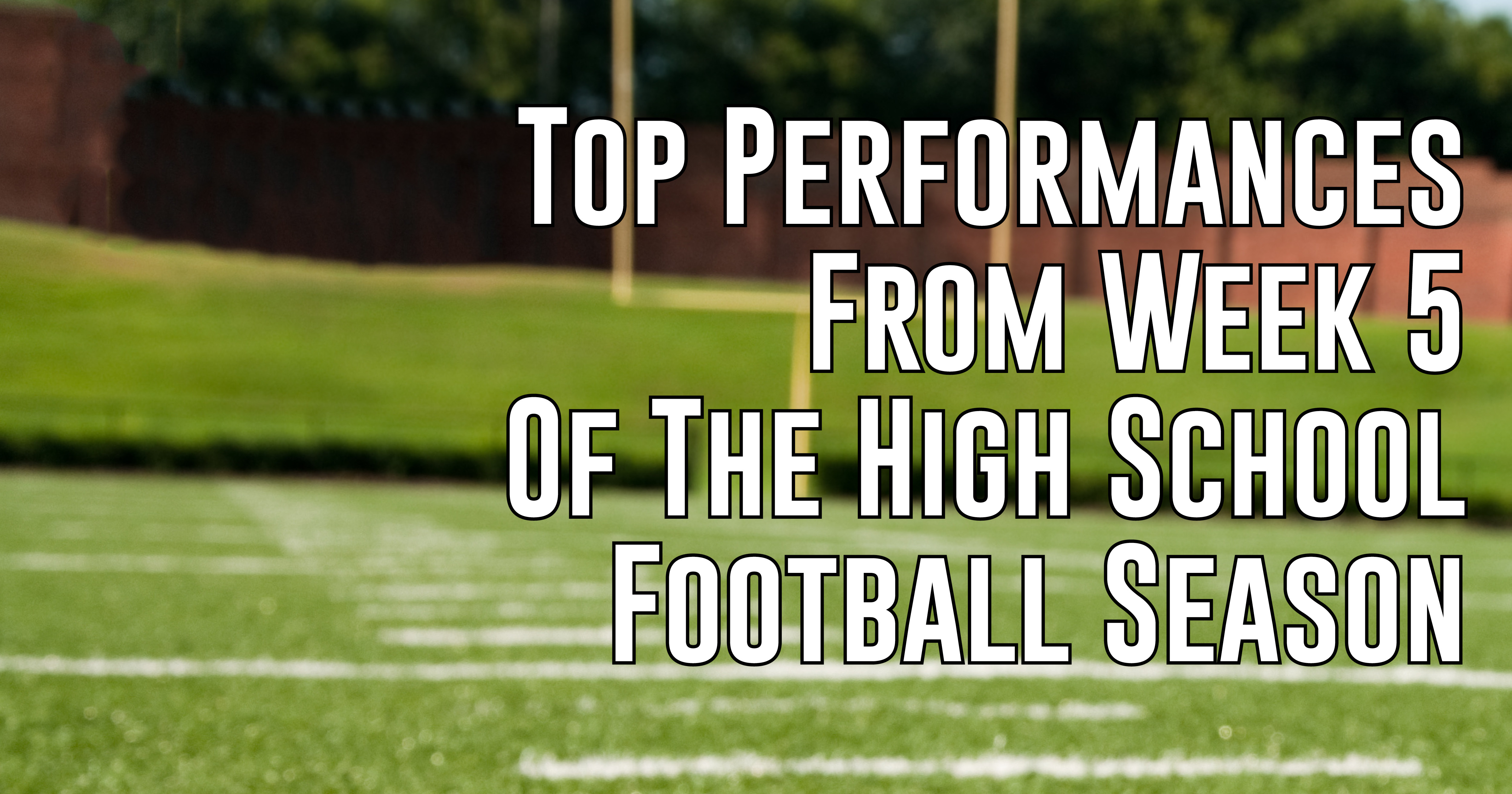 North Paulding’s Anderson Among High School Week 5 Standouts