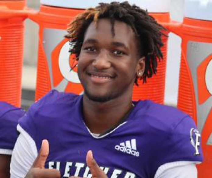 FL_Male AotM winner_November 2022_web Fletcher Quarterback Marcelis Tate Voted Florida Male Athlete of the Month
