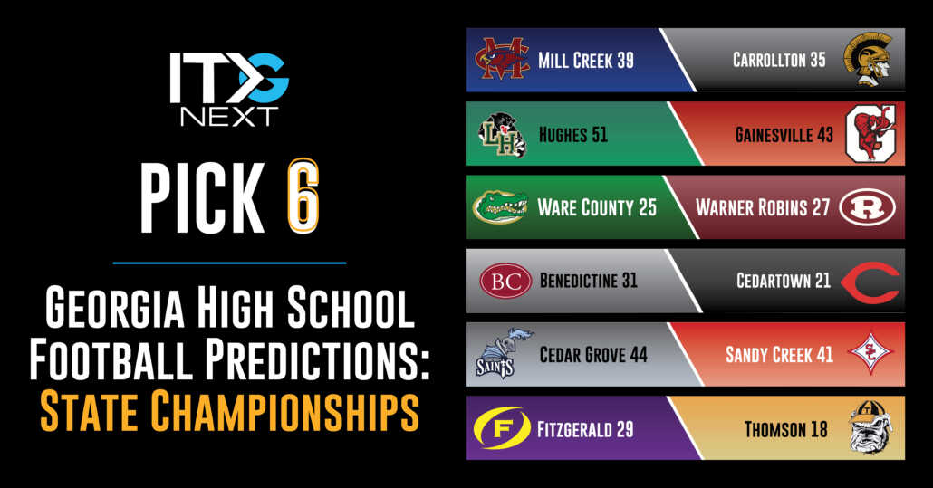 Pick6 High School Football State Championship Predictions