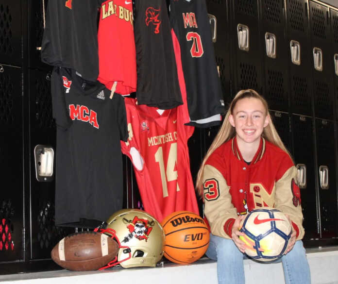 The Multitalented Madi McMahan: McIntosh County Academy’s Six-Sport Star