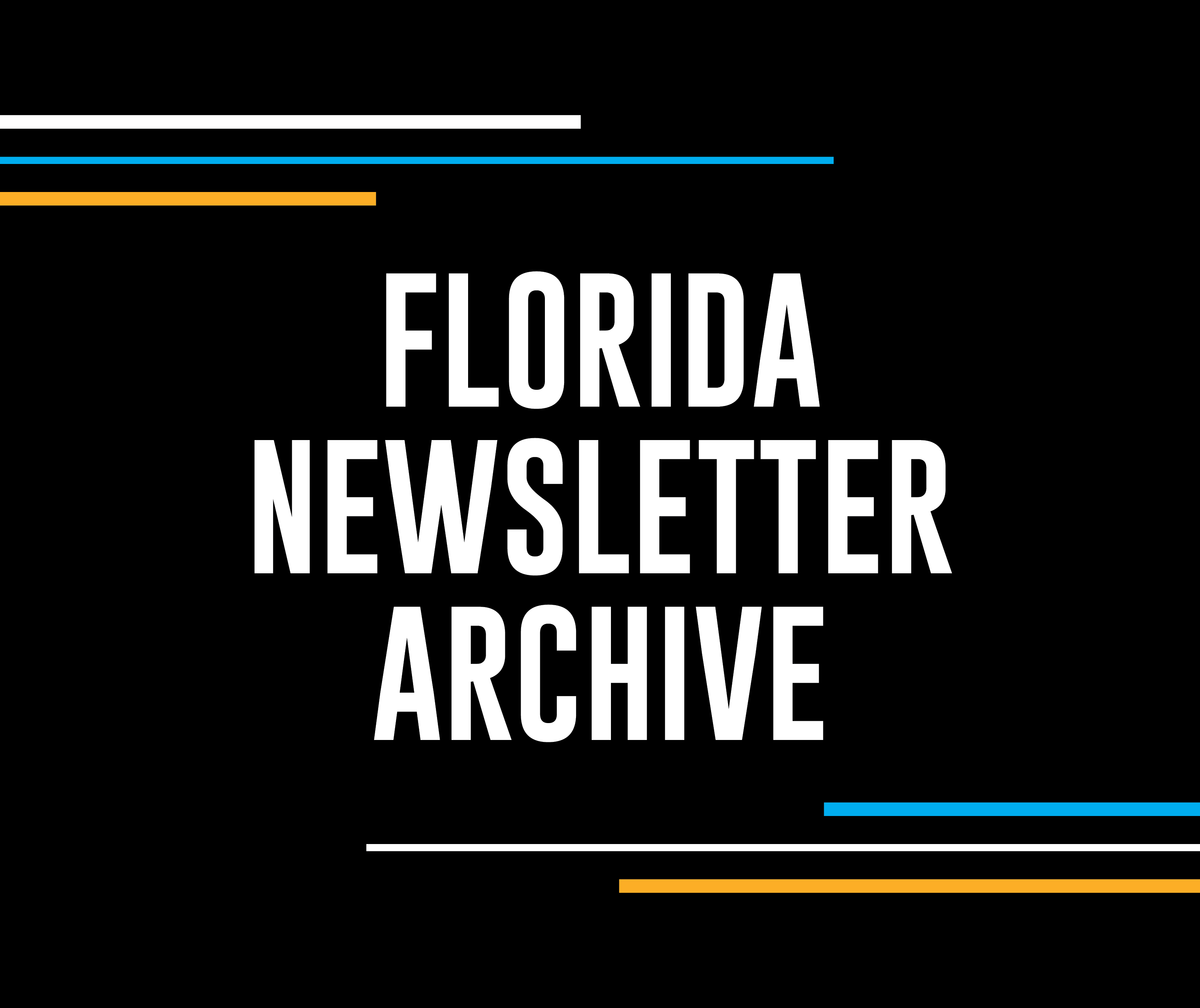 Florida Newsletter Archive