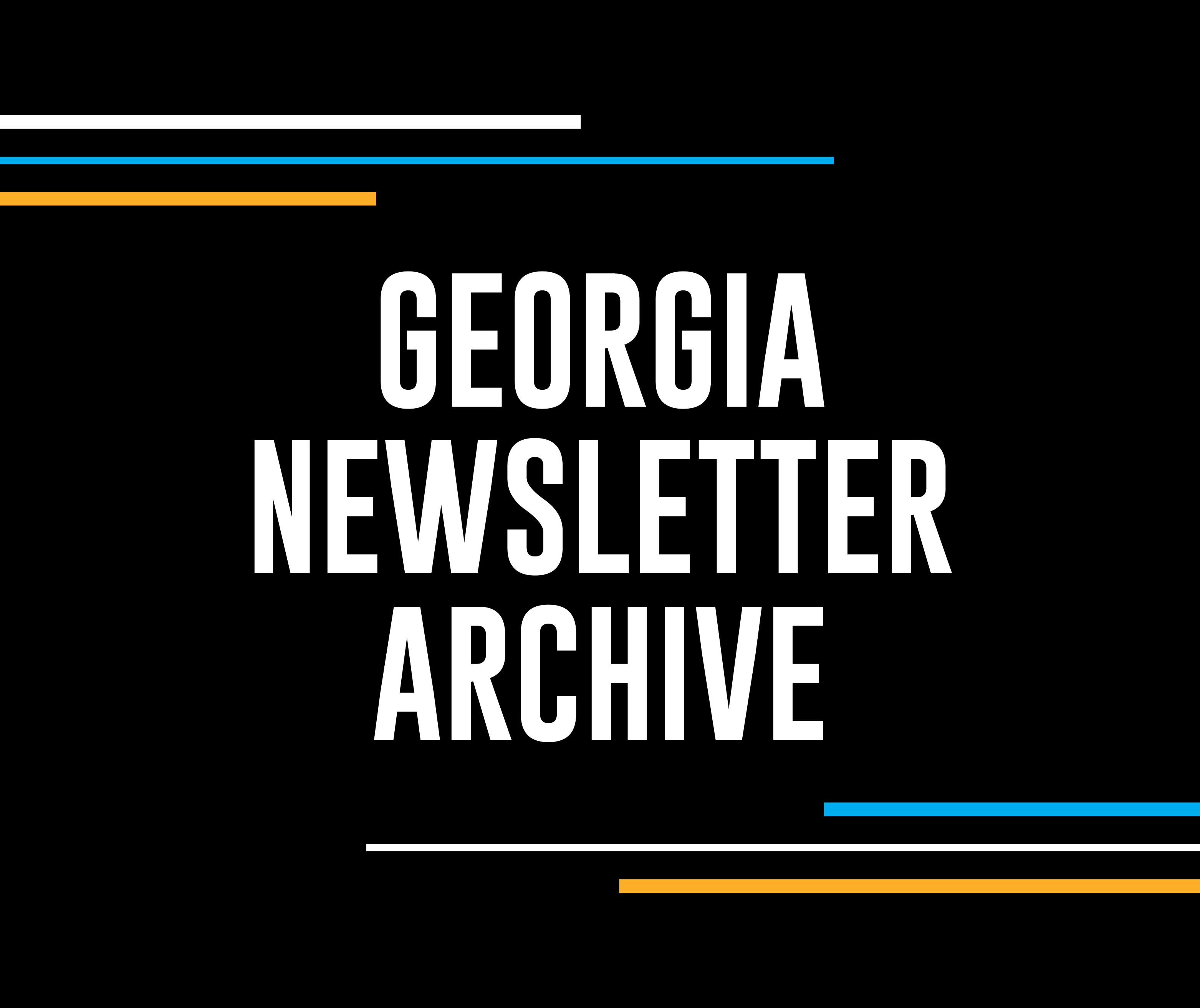 Georgia Newsletter Archive