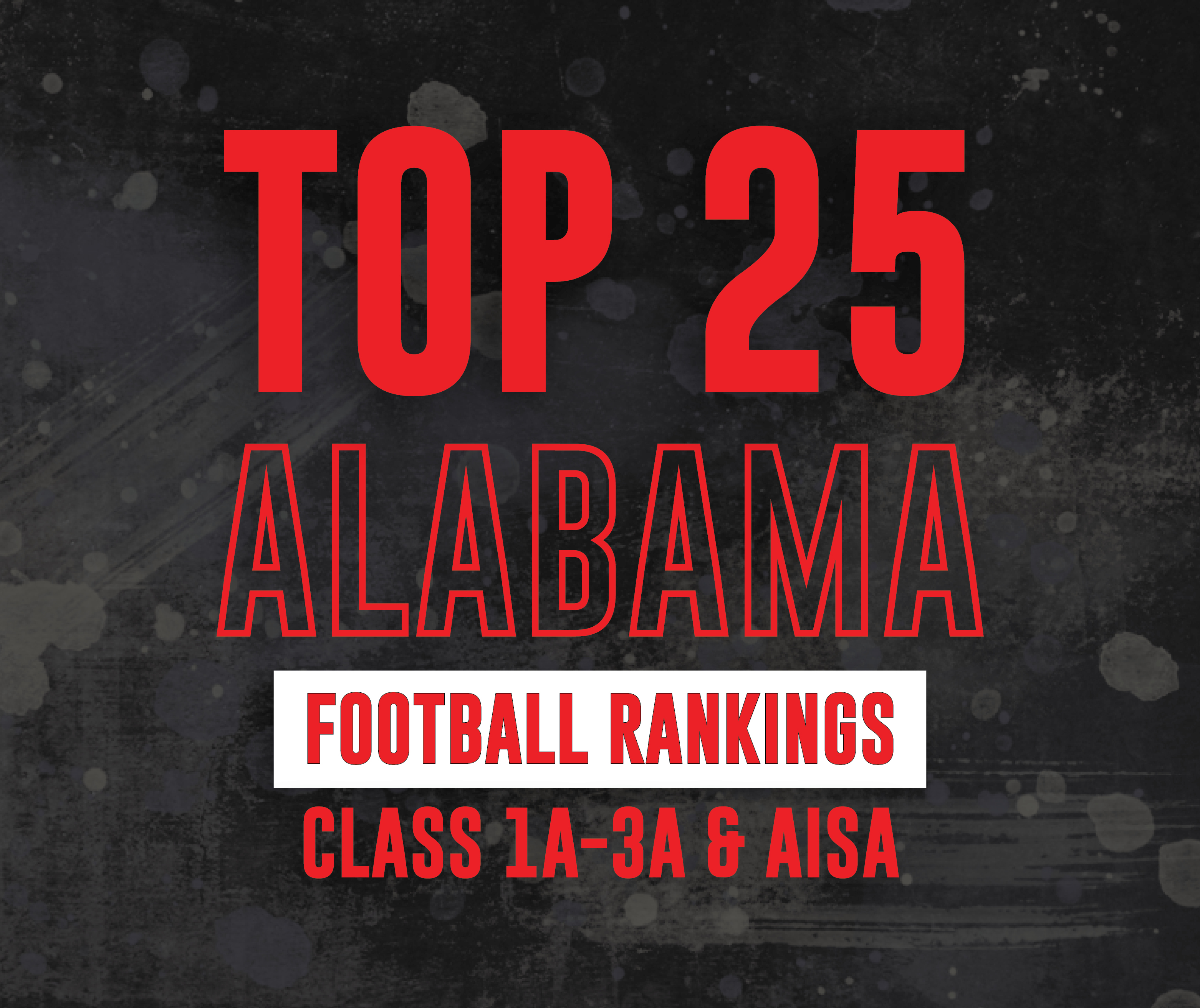 2023 Alabama High School Football Rankings: Classes 1A-3A & AISA