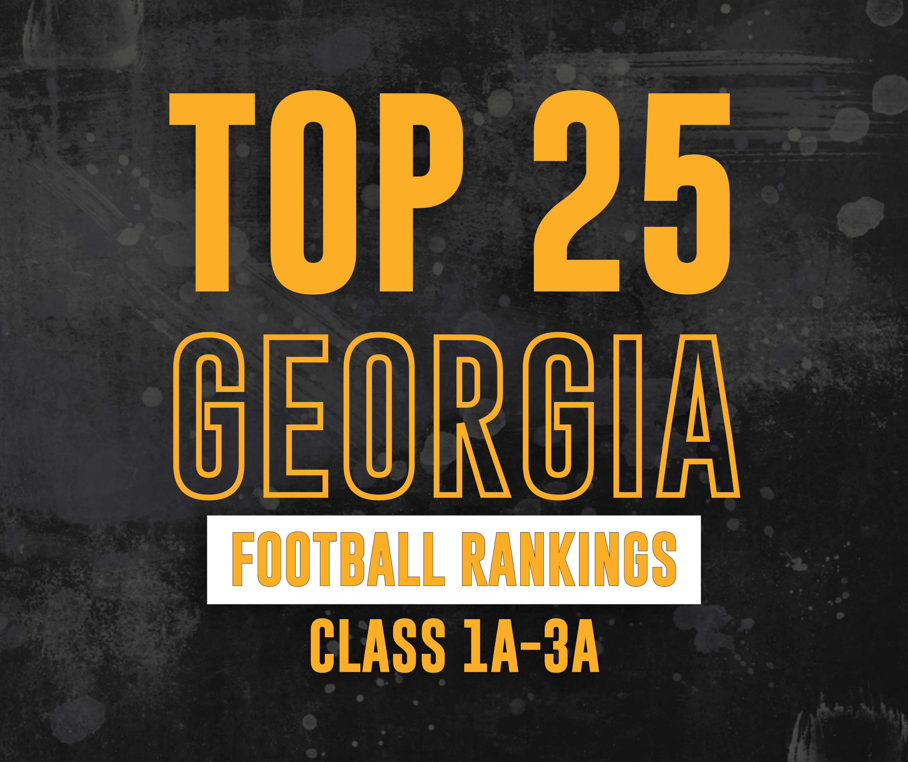 Georgia high school football week 7 rankings