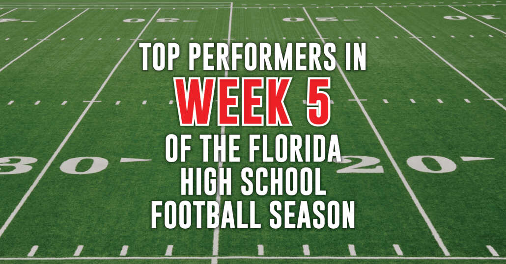 Knight, Klees Headline Florida High School Week 5 Performances - ITG Next