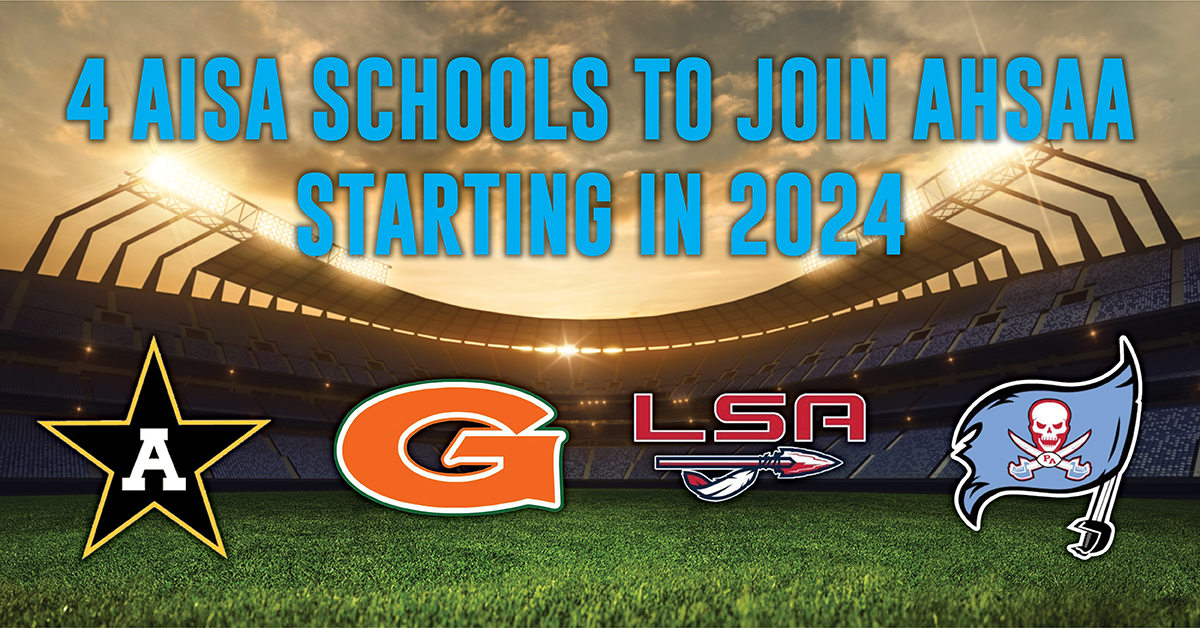 4 AISA Schools to Join AHSAA in 2024 ITG Next