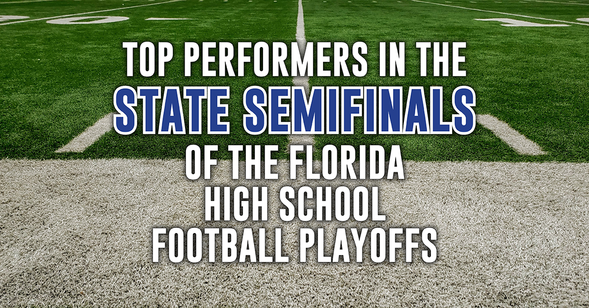 Best Performances from the 2023 Florida High School State Semifinals ...