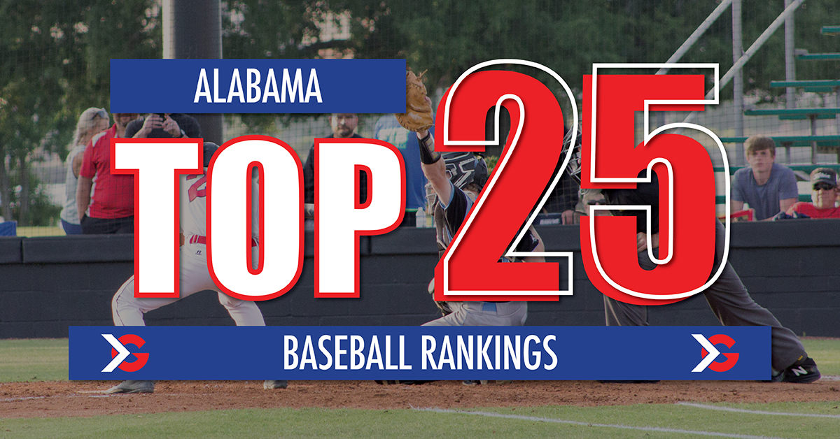 2024 Alabama High School Baseball Rankings Classes 1A7A ITG Next