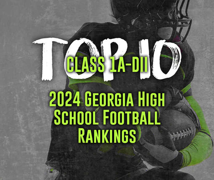 2024 Georgia High School Football Rankings: Class 1A-Division II