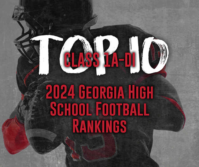 2024 Georgia High School Football Rankings: Class 1A-Division I