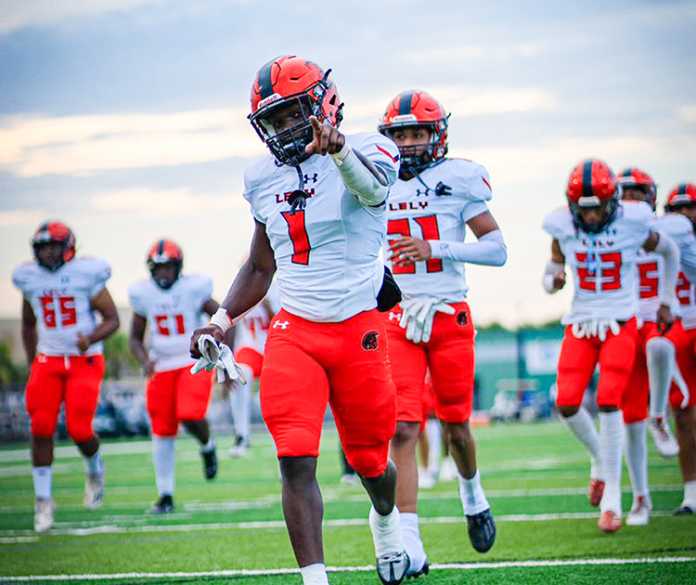 Lely High School Football Player Nino Joseph Named ITG Next Florida Male Athlete of the Month for October 2024