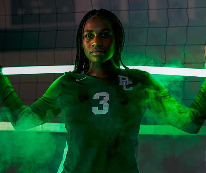 Boca Raton Christian Volleyball Player Tekoa Barnes Voted November 2024 Florida Female Athlete of the Month