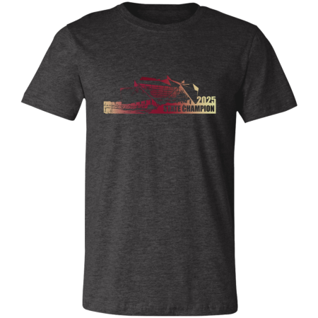 Hebron Christian Lions 2025 GHSA Private State Champions Stadium T-Shirt