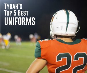 Top 5 NFL Uniforms - ITG Next