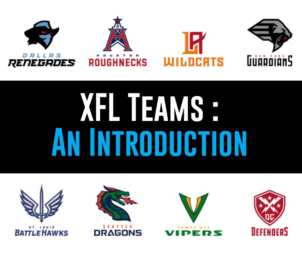 XFL Teams An Introduction ITG Next